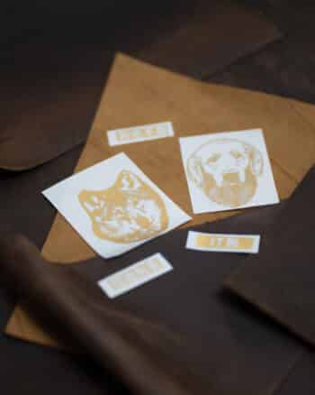 狗系列 箔色轉印貼